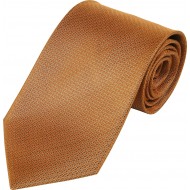 Corbata 100% seda jacquard HOWARDS LONDON,naranja /beige